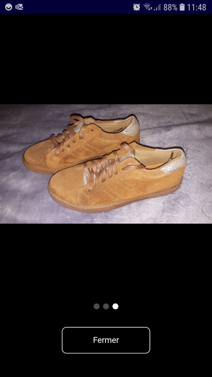 Basket André en daim - photo numéro 3