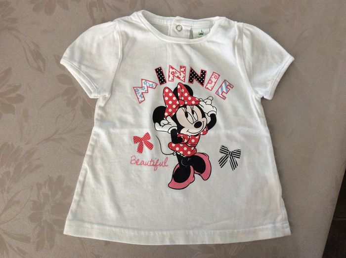 Tee shirt Minnie 12 mois