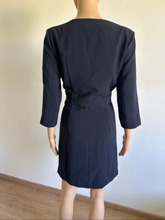 Robe portefeuille bleue marine neuve Morgan taille 38 (valeur 70€) - photo numéro 5