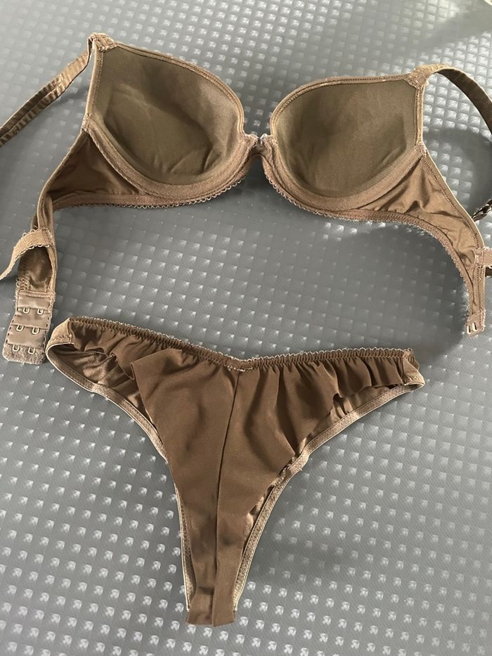 Ensemble Lingerie Étam Kaki  80B - 38 - photo numéro 6