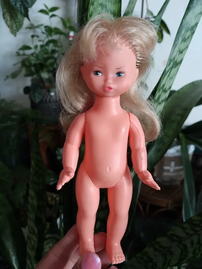 Poupée doll muneca Gégé Minichou mini vintage - photo numéro 2