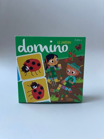 Jeu domino - le jardin 