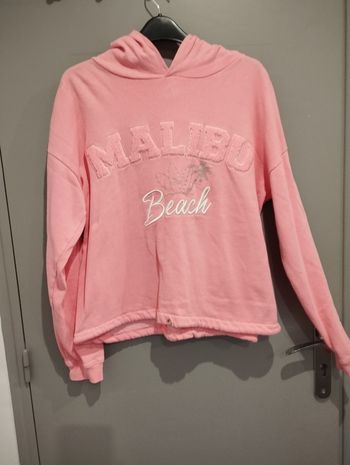 Pull à capuche en très bon état marque Lola taille S 