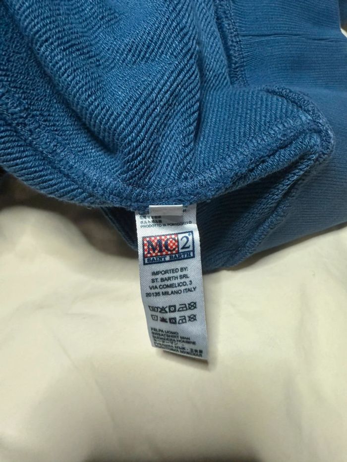 MC2 Saint Barth - Sweat à capuche, Bleu, taille L - photo numéro 7