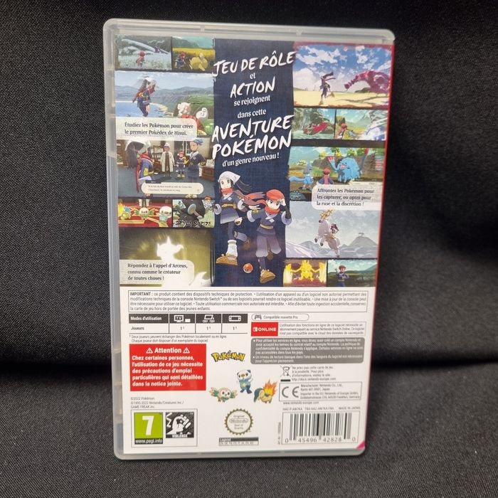 Légendes Pokémon : Arceus SWITCH Comme Neuf - photo numéro 3