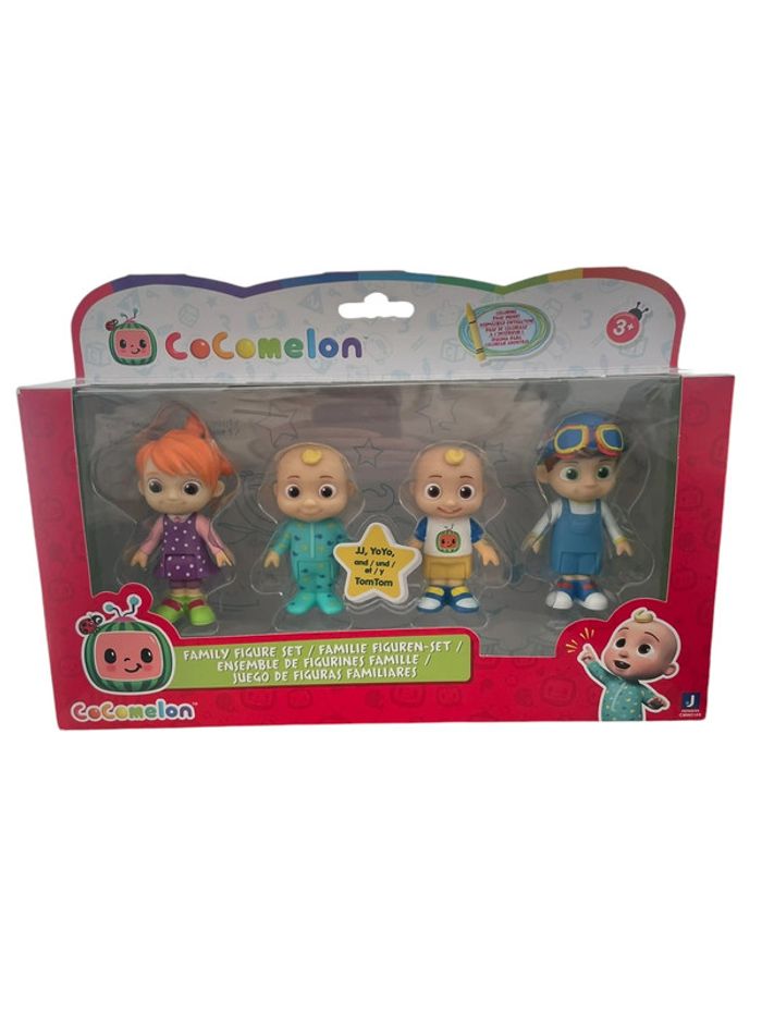 Coffret Cocomelon Ensemble de 4 figurines famille Jazwares neuf