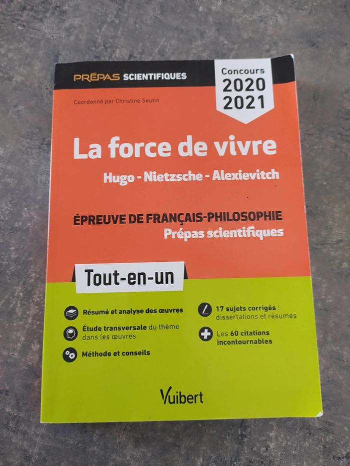 La force de vivre CPGE tout en un - photo numéro 2