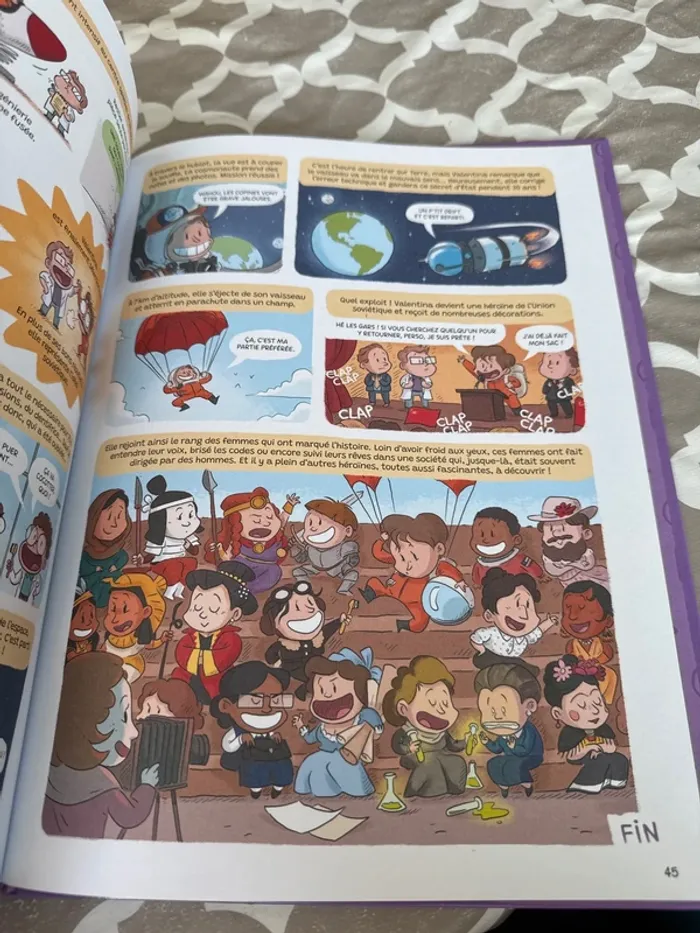 BD les super héroïnes de l’histoire - photo numéro 4