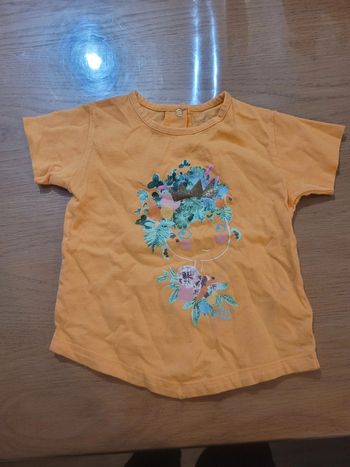 Tee shirt manches courtes 9 mois