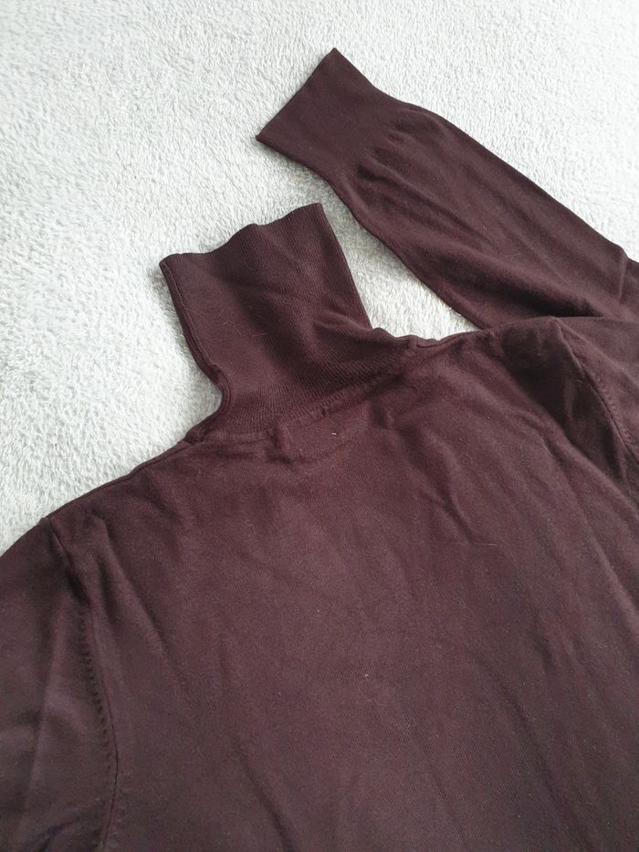 Pull femme col roulé L - photo numéro 6