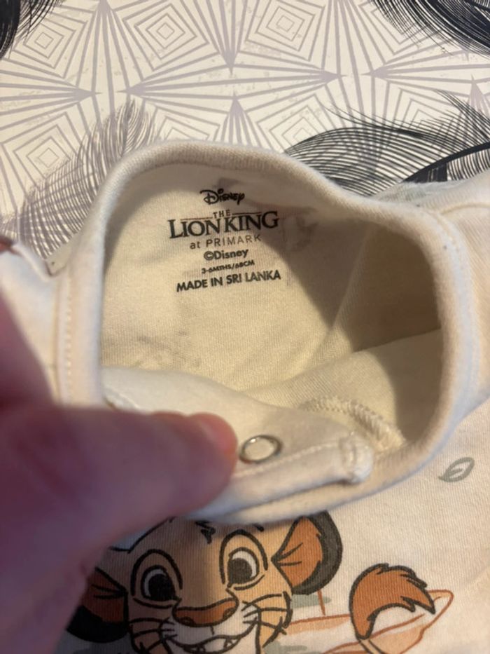 Pyjama léger roi lion - photo numéro 3