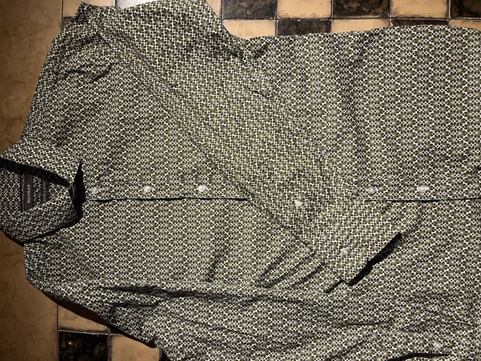 Chemise imprimée Devred vert extra slim fit - photo numéro 3