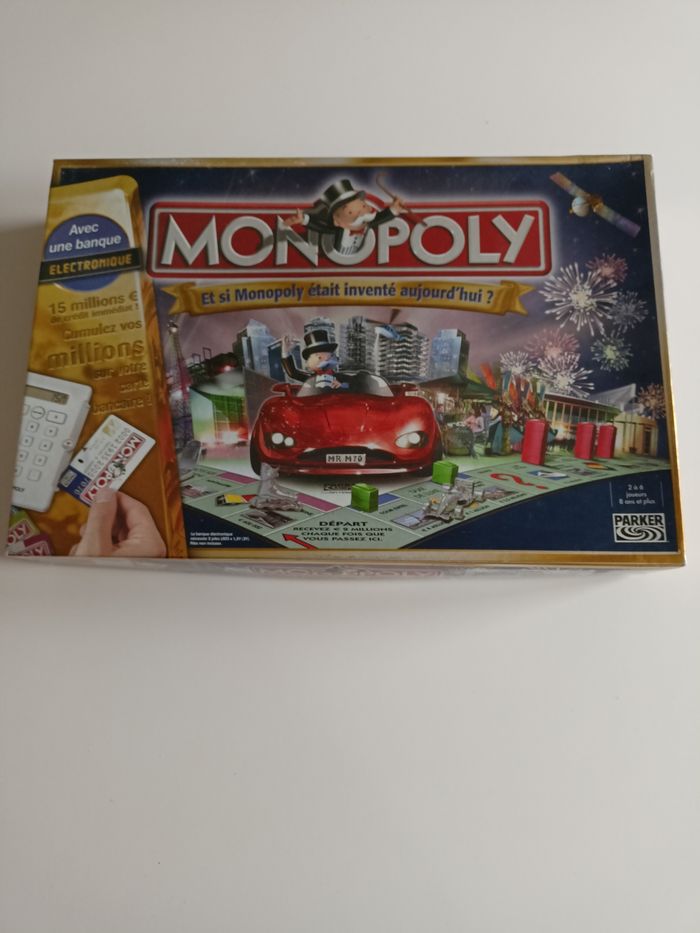 Monopoly avec banque électronique parker complet et fonctionne