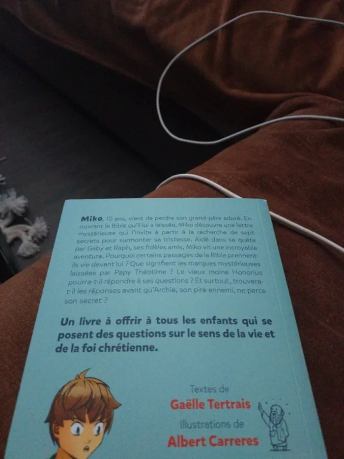 Livre Miko et les 7 secrets de la bible (aventure de recherche )+ 10 ans - photo numéro 5