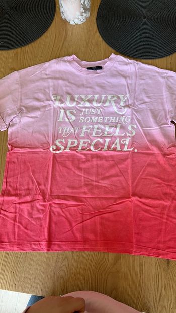 T-shirt Tie and dye oversize manches courtes
