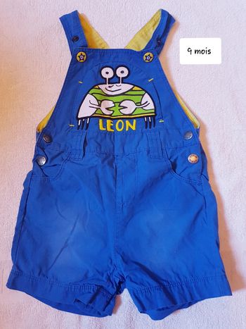 Salopette short DPAM 9 mois