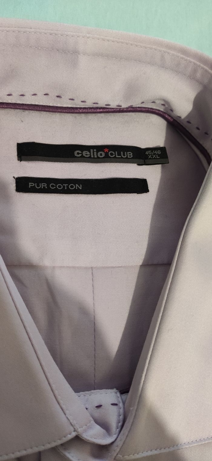 Chemise homme taille XXL (45-46) neuve - photo numéro 4