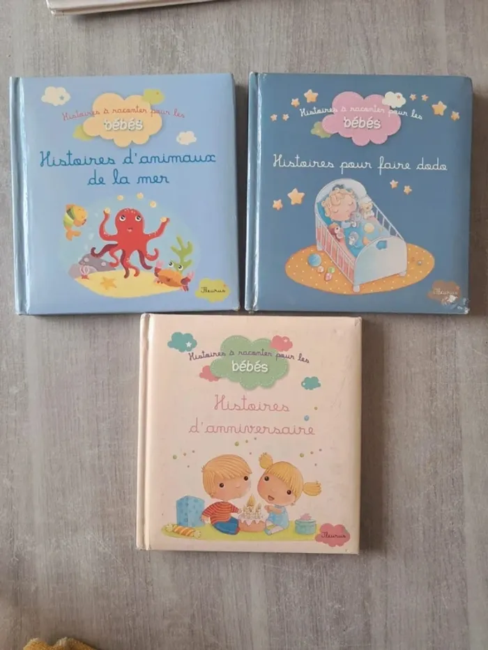 Lot de livres  histoire a raconter pour les bébés