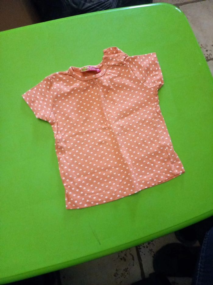 Tee shirt manche courte 9 mois