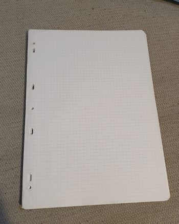 Paquet de 100 grandes feuilles à petits carreaux