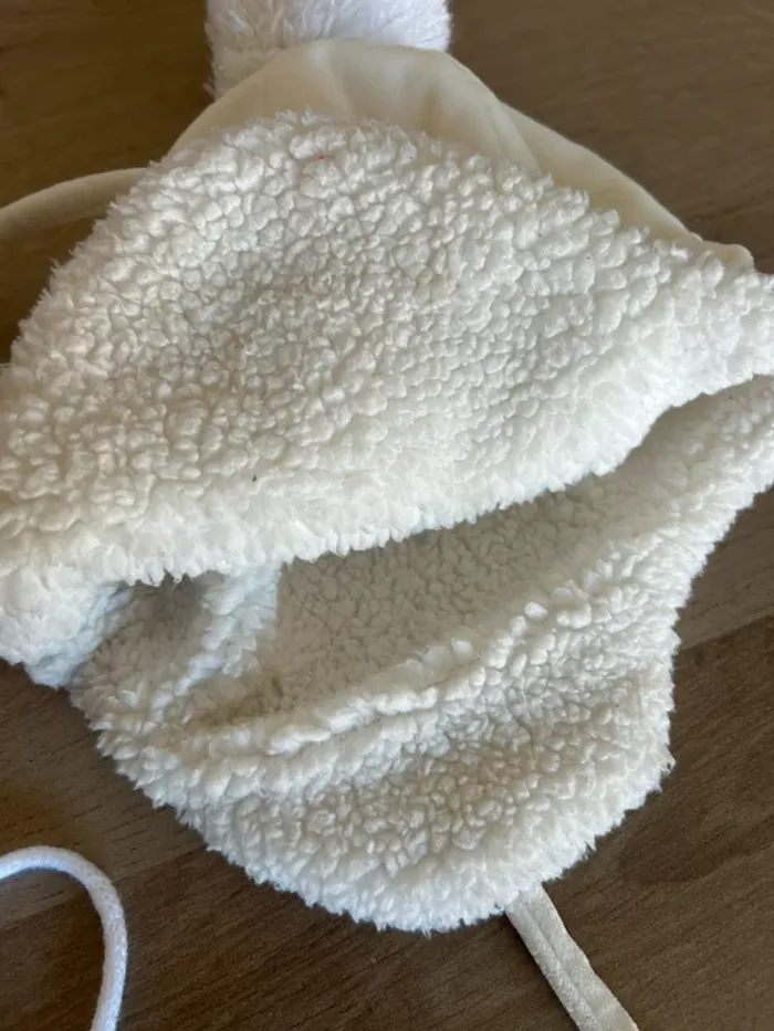 Ensemble bonnet et moufles bébé - photo numéro 5