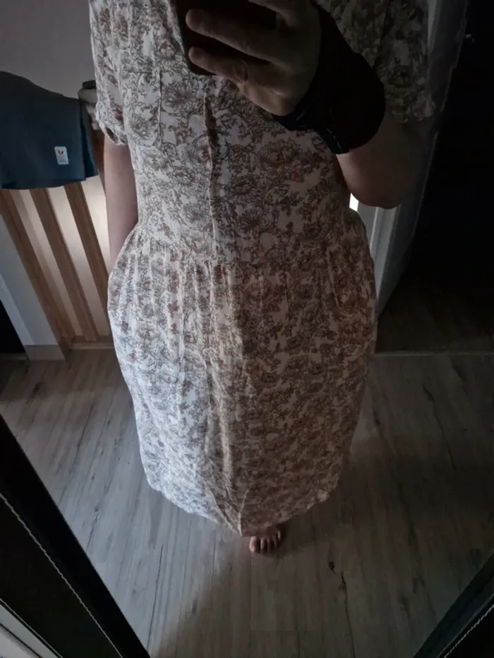 Robe fluide taille 38 motifs jacquard yaya women - photo numéro 2