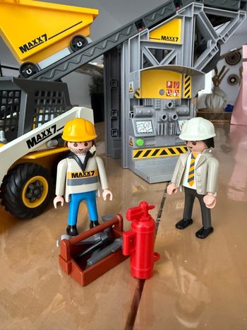 Playmobil chantier 