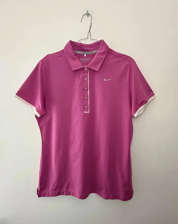 Polo Nike golf femme fushia taille L très bon état