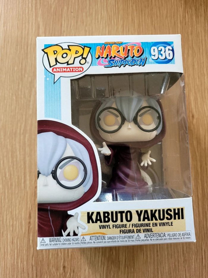 Pop naruto kabuto yakushi numéro 936