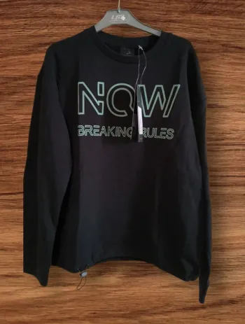 🖤 Sweat stylé "Now breaking rules" - Taille 140/146 🖤