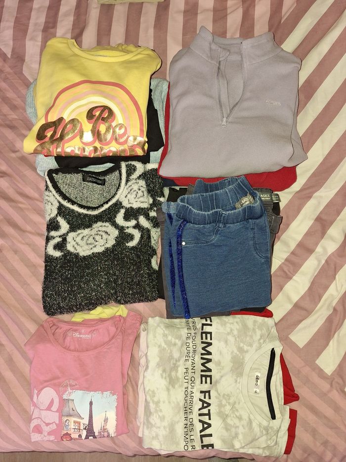 Lot vêtements fille 12 ans