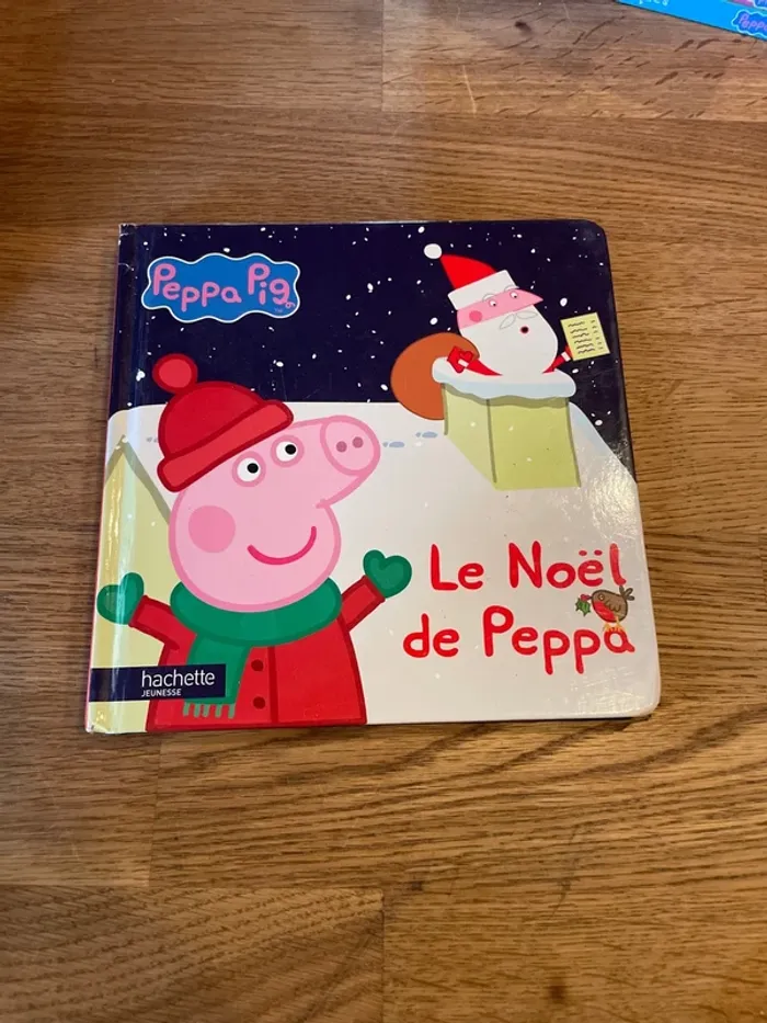 Livre cartonné Peppa Pig Le Noël de Peppa