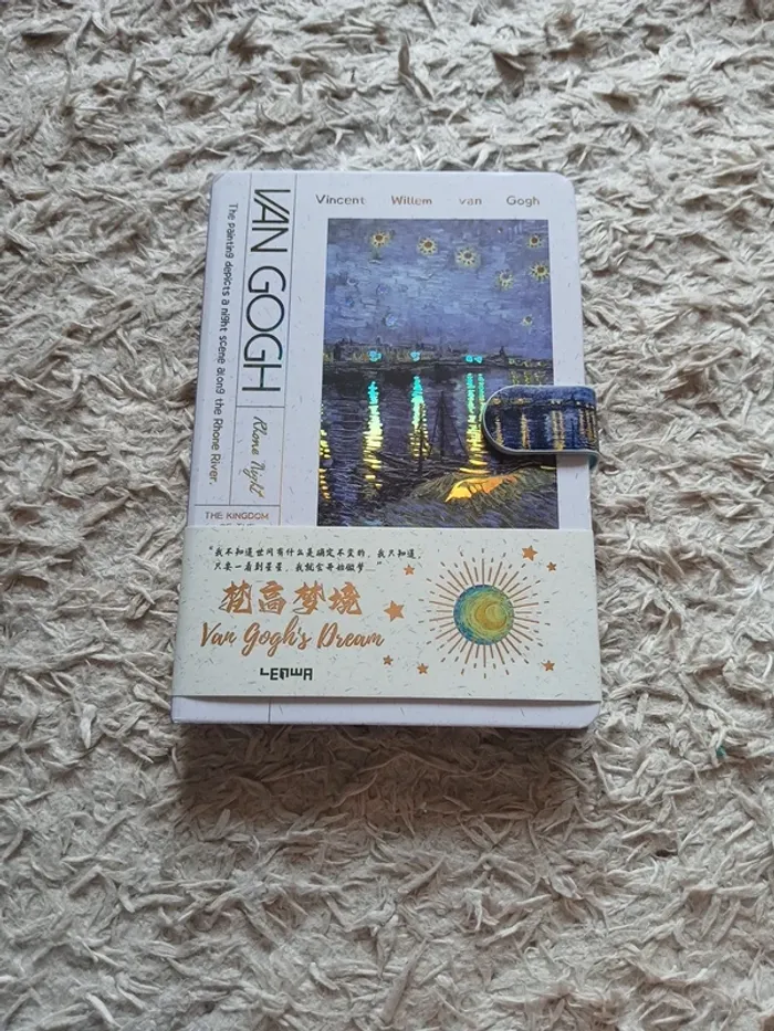 Carnet de notes - Peintre Van Gogh