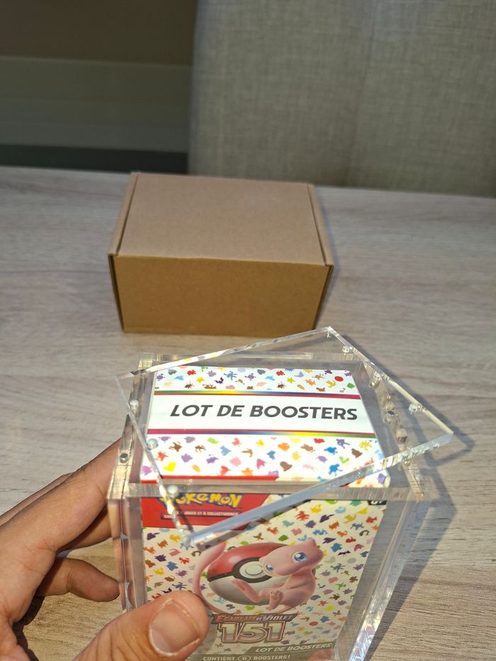 Protection acrylique bundle Pokémon aimantée épaisse de qualité premium - photo numéro 5