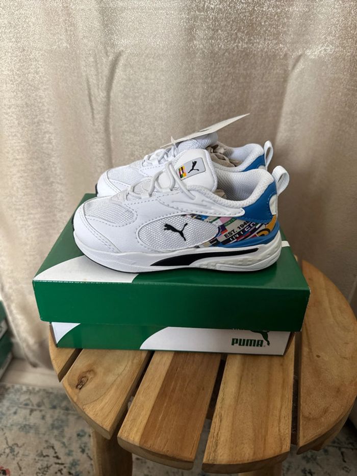 Baskets Puma bébé blanches neuves – Taille 23