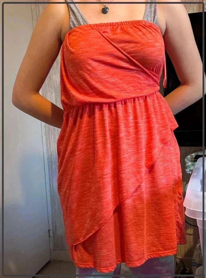 Magnifique robe corail taille xl/42
