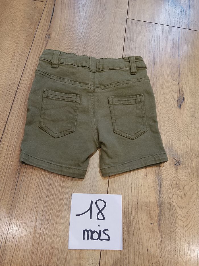 Short en jeans bébé garçon 18 mois gemo - photo numéro 3