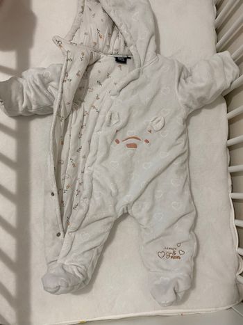 Combinaison d hiver disney blanche