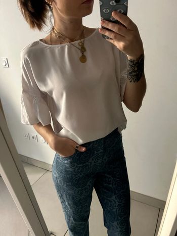 T-shirt blanc taille L