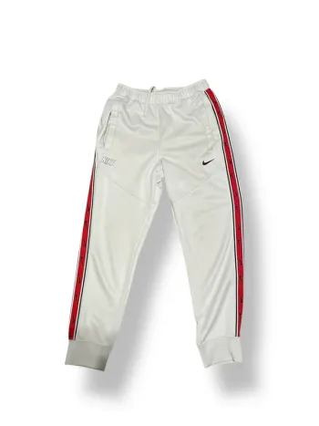 Jogging survêtement Nike blanc avec bande rouge taille XS