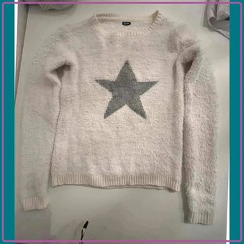Pull étoile matière douce taille 12 ans kiabi