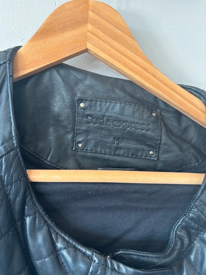 Veste en cuir Sud Express 38 - photo numéro 6