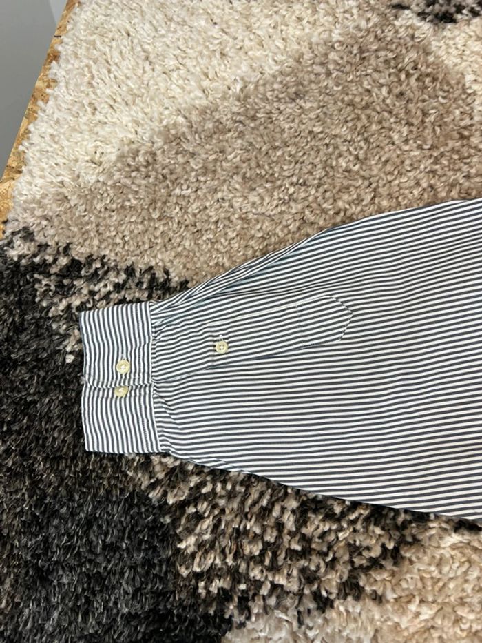 Chemise Ralph Lauren rayé bleu et blanc taille XL style old money - photo numéro 10