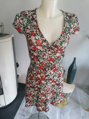 Robe fleuri H&M XS