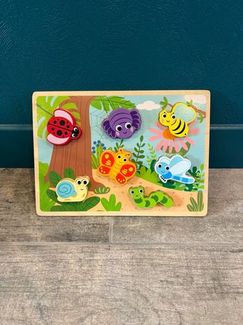 Puzzle bois à encastrer 