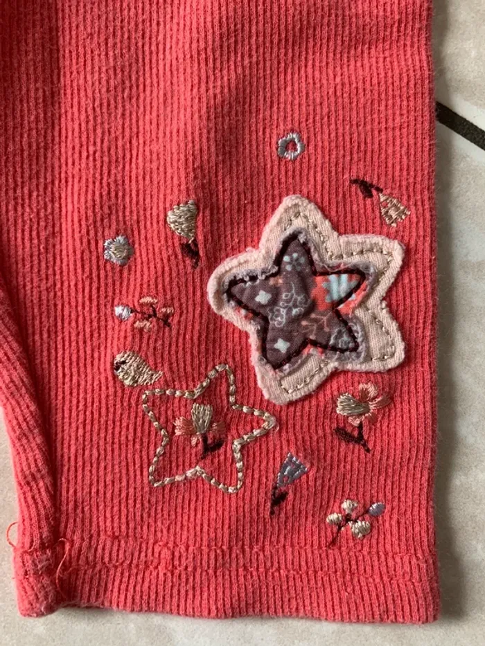 Legging corail 12 mois - photo numéro 2