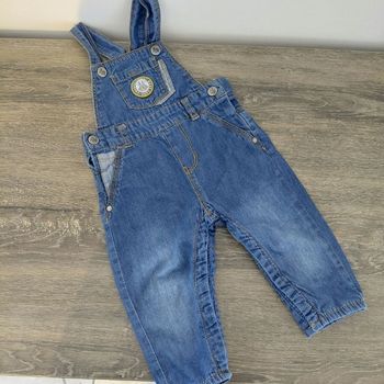 Creeks- Salopette jeans 12 mois