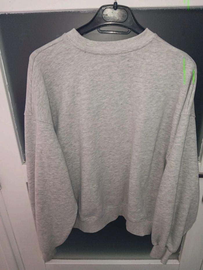 Sweat vintage taille S gris USA United States oversize - photo numéro 4