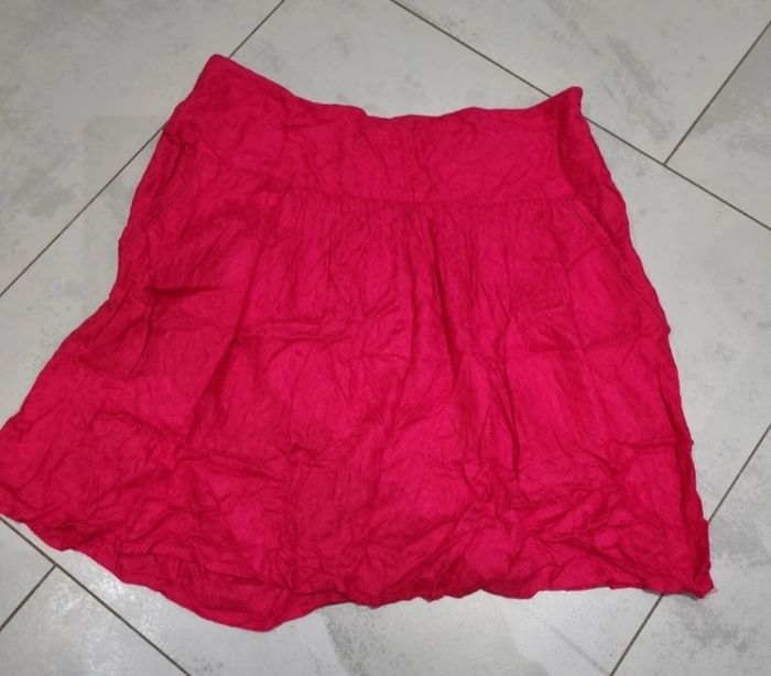 Jupe rose  - promod  - taille 40