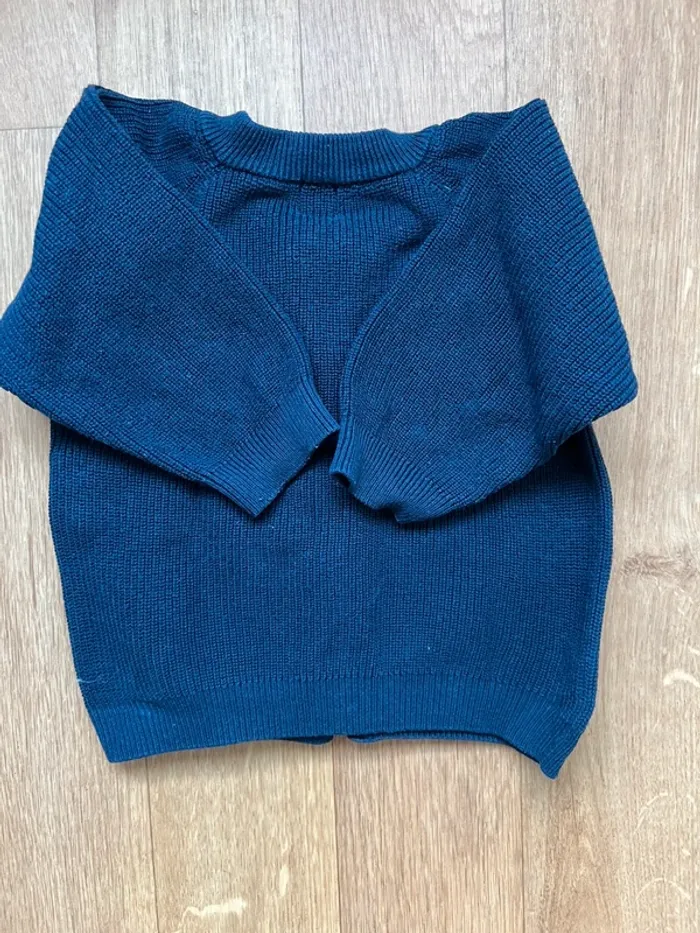 Gilet Bleu marine 12M - photo numéro 4